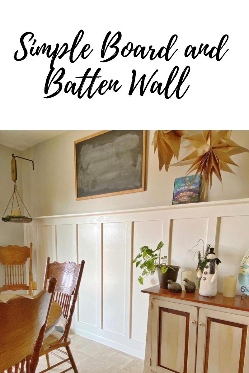 Easy And Simple Board And Batten DIY - LadyOutnumbered321